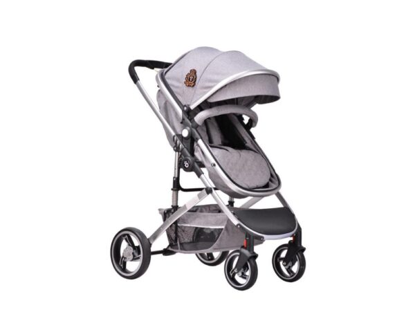 Carucior transformabil KikkaBoo 2 in 1 Tiara Grey