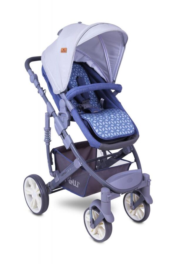 Carucior transformabil 2 in 1 Verso Grey