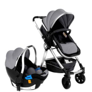 Carucior transformabil 3 in 1 Allure Grey