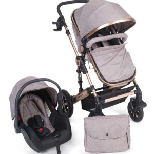 Carucior transformabil 3 in 1 Darling Beige