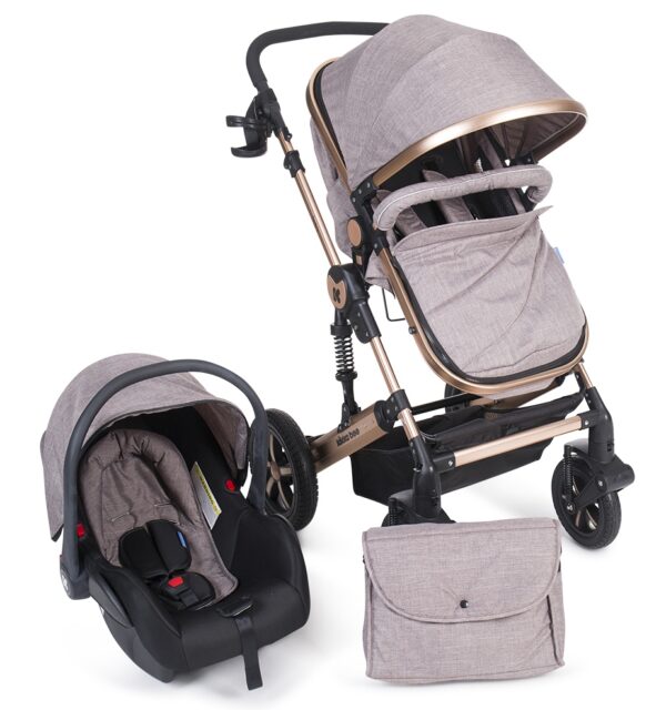 Carucior transformabil 3 in 1 Darling Beige