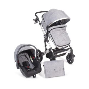 Carucior transformabil 3 in 1 Darling Dark Grey