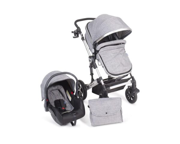 Carucior transformabil 3 in 1 Darling Dark Grey