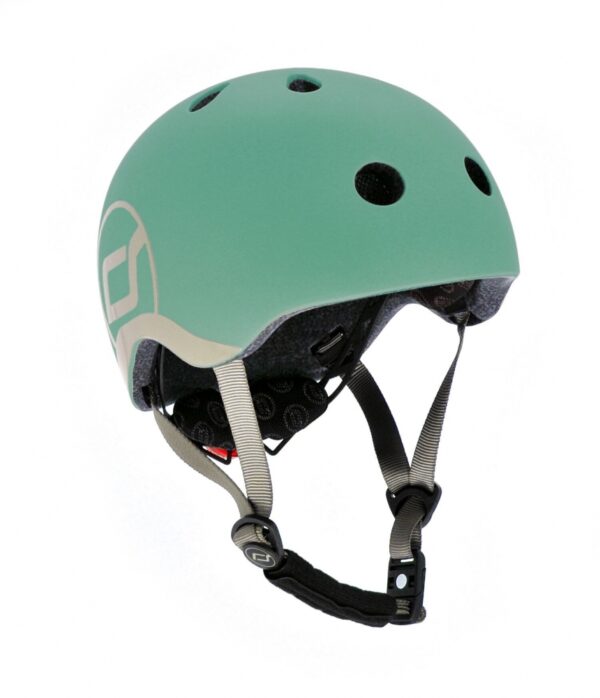 Casca de protectie pentru copii cu sistem de reglare Scoot  Ride Forest 1 an+