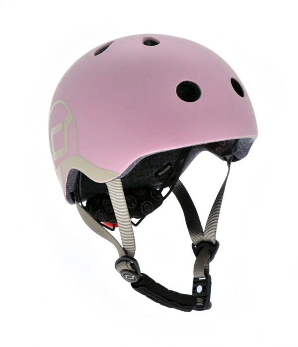 Casca de protectie pentru copii cu sistem de reglare Scoot  Ride Rose 1 an+