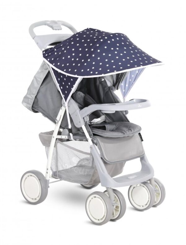 Copertina pentru carucior protectie solara Dark Blue  Whirw Stars