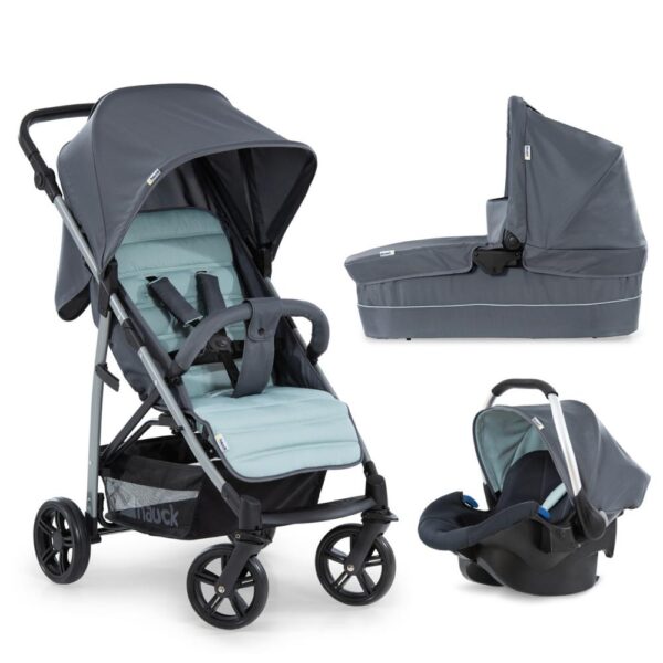 Carucior 3 in 1 Rapid 4 Plus Trioset Grey Mint