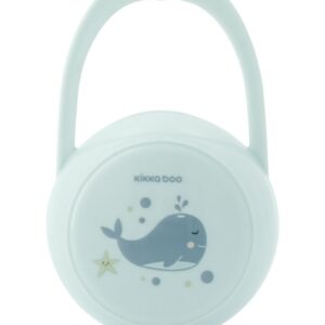 Cutie pentru suzete KikkaBoo Whale Blue