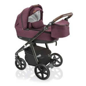 Carucior multifunctional 2 in 1 cu cadru negru Espiro Next Avenue 106 Purple Rain 2019