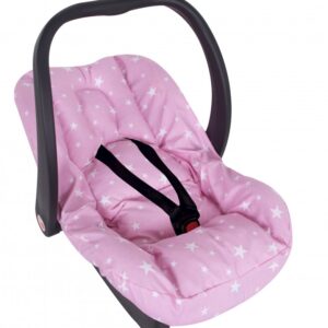 Husa protectie scoica auto cu reductor pink Stars