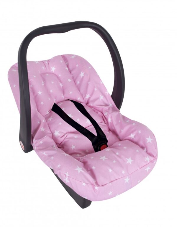 Husa protectie scoica auto cu reductor pink Stars