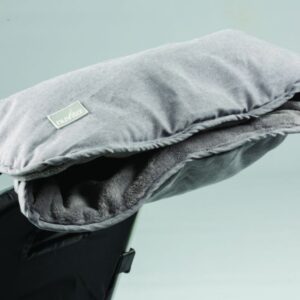 Manusa pentru carucior Nuvita Handmuff Light grey