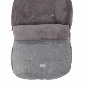 Sac de iarna 80 cm pentru scoica Nuvita Ovetto Buggy Melange Gray  Gray 9245