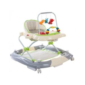 Premergator Sun Baby Pisicuta 011 cu functie de balansoar Green Grey