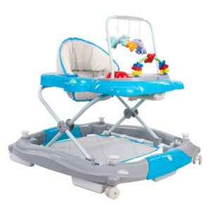 Premergator Sun Baby Pisicuta 021 cu functie de balansoar Blue Grey