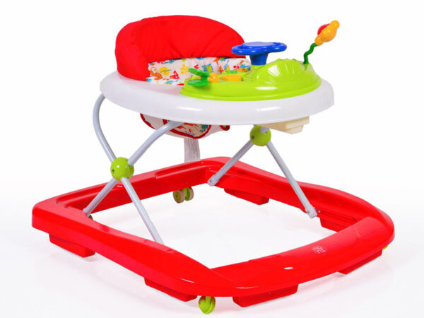 Premergator copii Moni Baby Walker Infinity Rosu