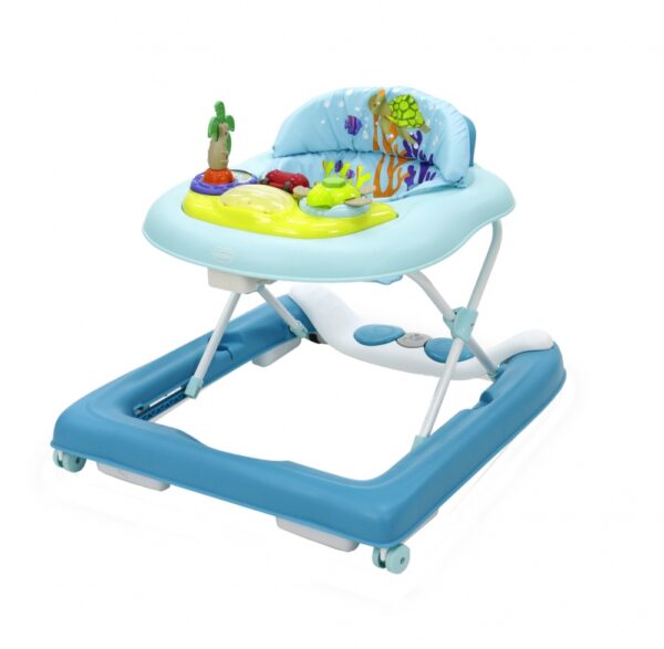 Premergator cu sunete si lumini Asalvo Ocean 2 in 1 blue