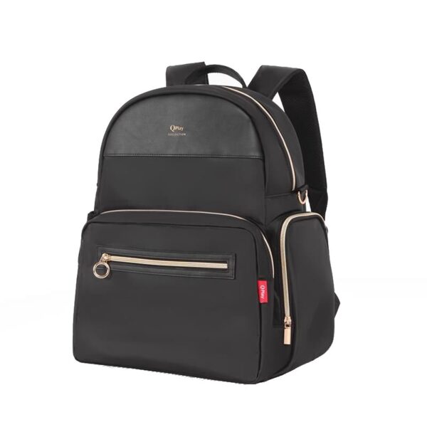 Rucsac mamici Qplay Britt negru