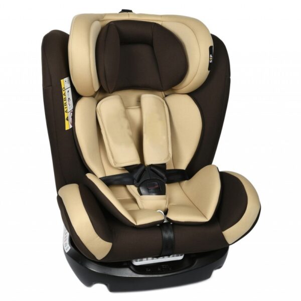 Scaun Auto Riola plus cu Isofix Coffee light 0-36 kg Crocodile