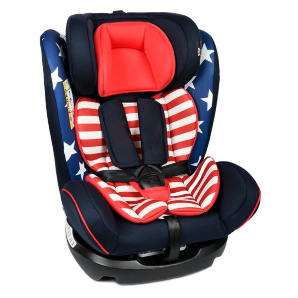 Scaun Auto Riola plus cu Isofix Crocodile Captain America 0-36 kg