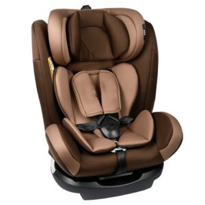 Scaun Auto Riola plus cu Isofix Crocodile Coffee 0-36 kg