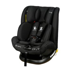 Scaun auto Ruby Deluxe cu isofix Crocodile 0-36 kg Black pozitie somn 137 grade