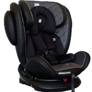 Scaun auto 0-36 kg cu sezut reversibil si isofix KikkaBoo Stark Dark Grey