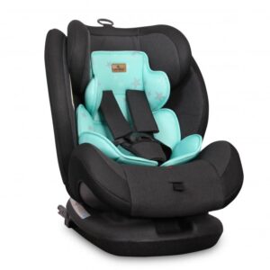 Scaun auto Corsica isofix 0-36 kg Black  Green Stars