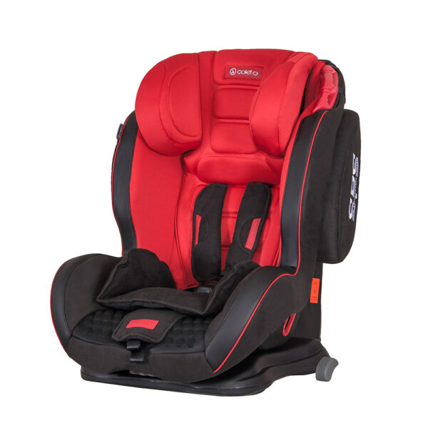 Scaun auto Corto cu ISOFIX Rosu Coletto