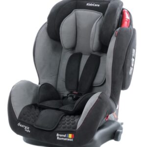 Scaun auto Georgia cu Isofix si Top Tether Gri KidsCare