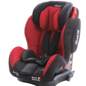 Scaun auto Georgia cu Isofix si Top Tether Rosu KidsCare