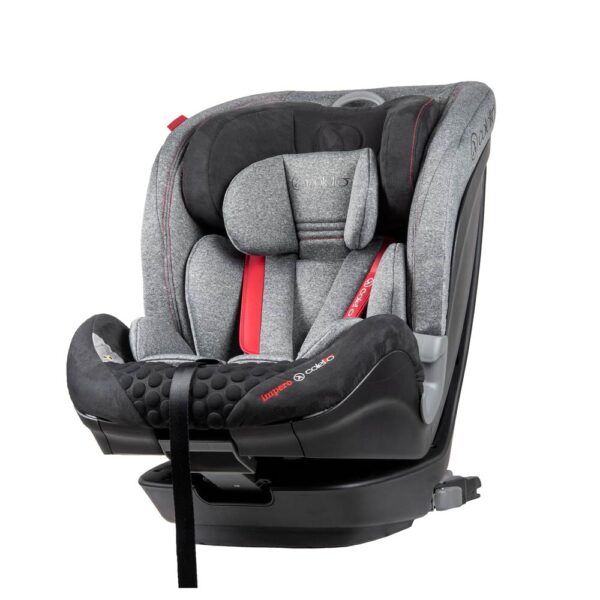 Scaun auto Impero cu Isofix si Top Tether 9-36 Kg Grey Coletto