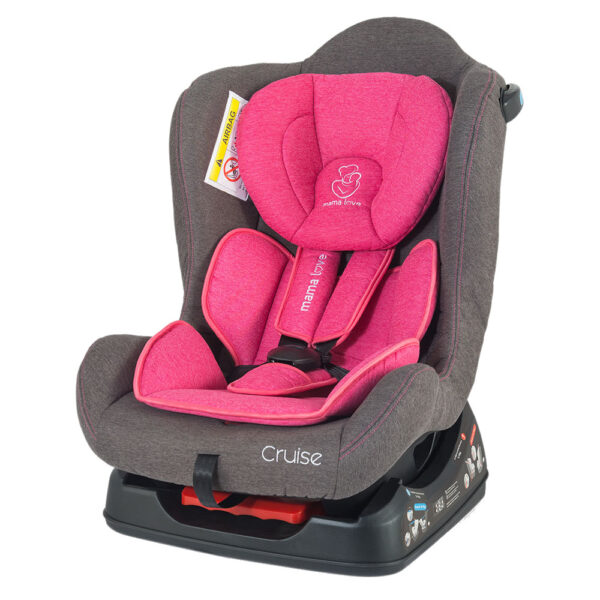 Scaun auto MamaLove Cruise grupa 0-18 kg Roz