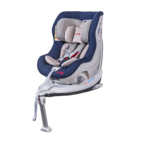 Scaun auto MOKKA rotativ 360 grade cu ISOFIX 0-18 kg Navy Coletto