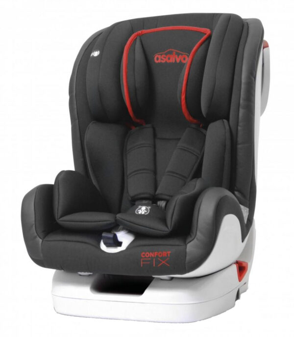 Scaun auto cu isofix 9-36 kg Asalvo Confort Fix rosu