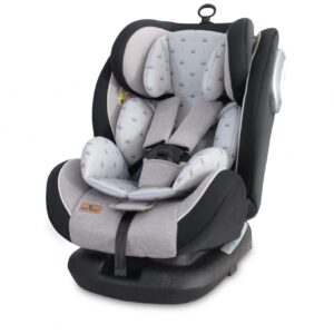 Scaun auto cu isofix Corsica 0-36 Kg Grey Crowns