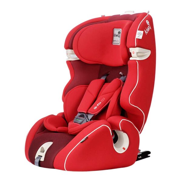 Scaun auto cu isofix SLF123 PLUS Q-FIX Cherry 9-36 kg