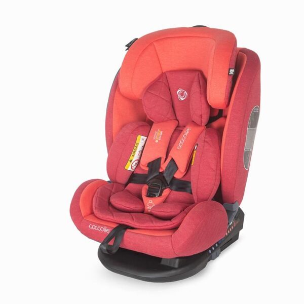 Scaun auto cu isofix grupa 0-36 kg Coccolle Sedna Aurora Red