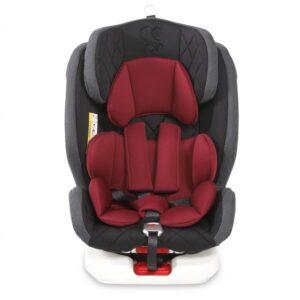 Scaun auto cu isofix rotativ 360 grade 0-36 Kg Roto Black Red