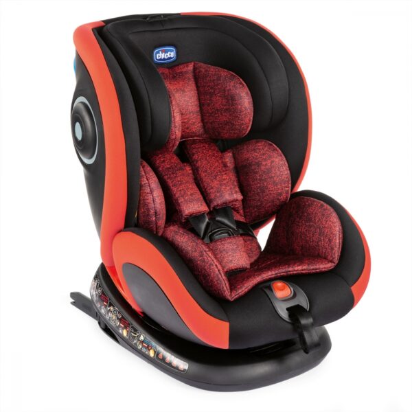 Scaun auto isofix rotativ Chicco Seat4Fix PoppyRed 0+123 0-36 kg