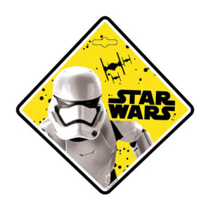 Semn de avertizare Baby on Board Star Wars Stormtrooper Seven SV9624