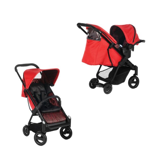 Set Carucior Acrobat Shopn Drive Fishbone Red Icoo