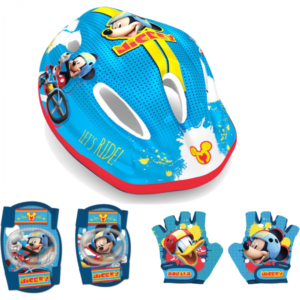 Set casca protectie cotiere genunchiere si manusi Mickey Seven