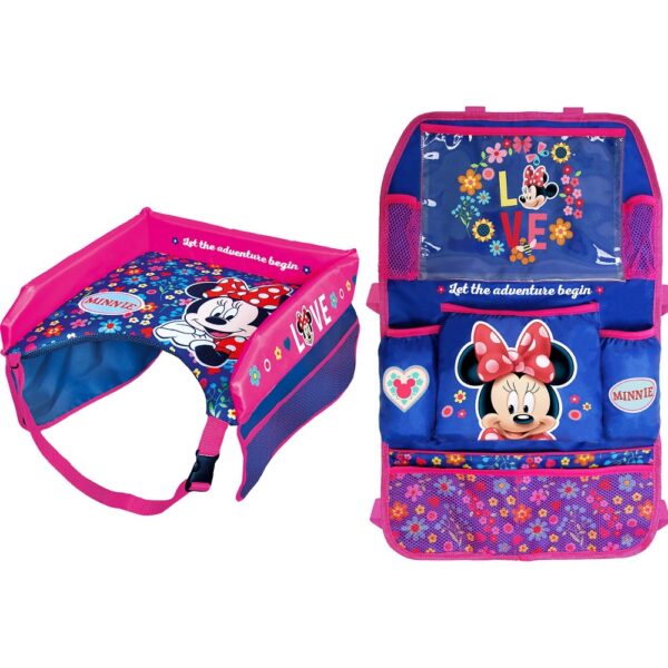 Set masuta calatorie si organizator auto si carucior Minnie Seven