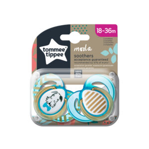 Suzete ortodontice Tommee Tippee Moda 18-36 luni Desene baieti