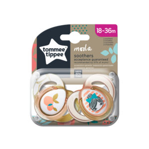 Suzete ortodontice Tommee Tippee Moda 18-36 luni Desene fete