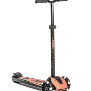 Trotineta pliabila cu roti luminoase Scoot  Ride HighwayKick Peach