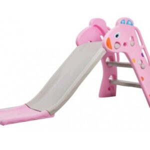 Tobogan Giraffe cu cos de baschet Pink