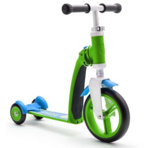 Trotineta copii transformabila 2 in 1 Scoot  Ride Highwaybaby+ verdealbastru