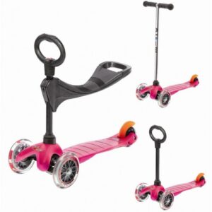 Trotineta Mini Micro 3 in 1 Pink 1-6 ani